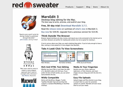 MarsEdit 3 - Desktop blog editing for the Mac._6teoz