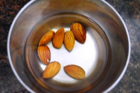 soak almond