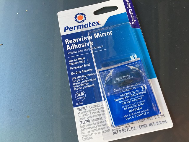 Rearview Mirror Adhesive