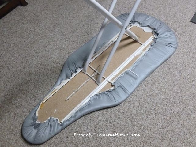 How to Recover an Ironing Board ~ From My Carolina Home