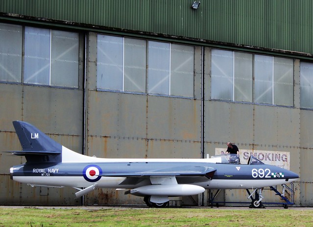 Hawker Hunter PR.11 WT723 29JUL16