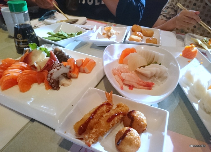 Food at Sushi Kiku Japanese Cuisine
