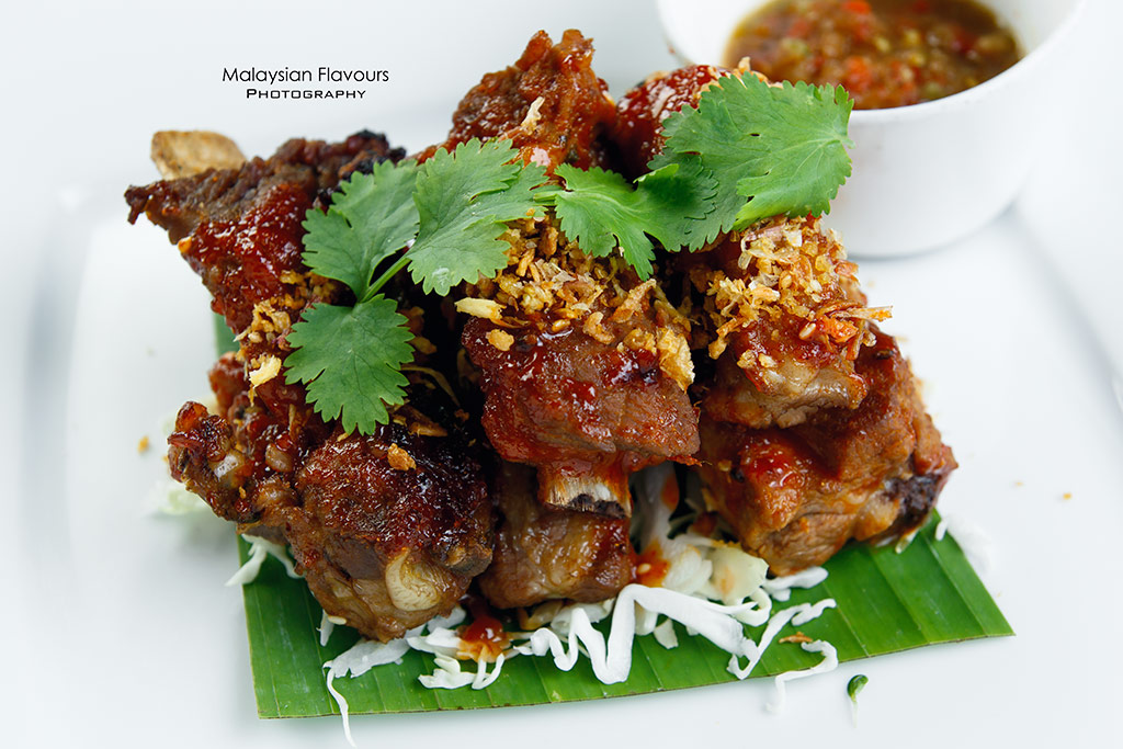 KomPassion Thai grilled pork ribs