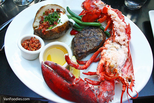 Steak and Half Lobster