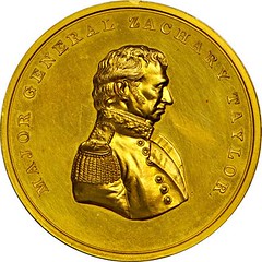 1847 Zachary Taylor Gold Medal obverse