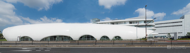 Panorama view of TOTO Museum (TOTOミュージアム)