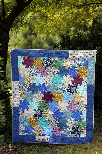 Twirly Top finished quilt